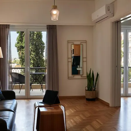Chic One Bd Apartment With Hilton View Athens Exterior photo